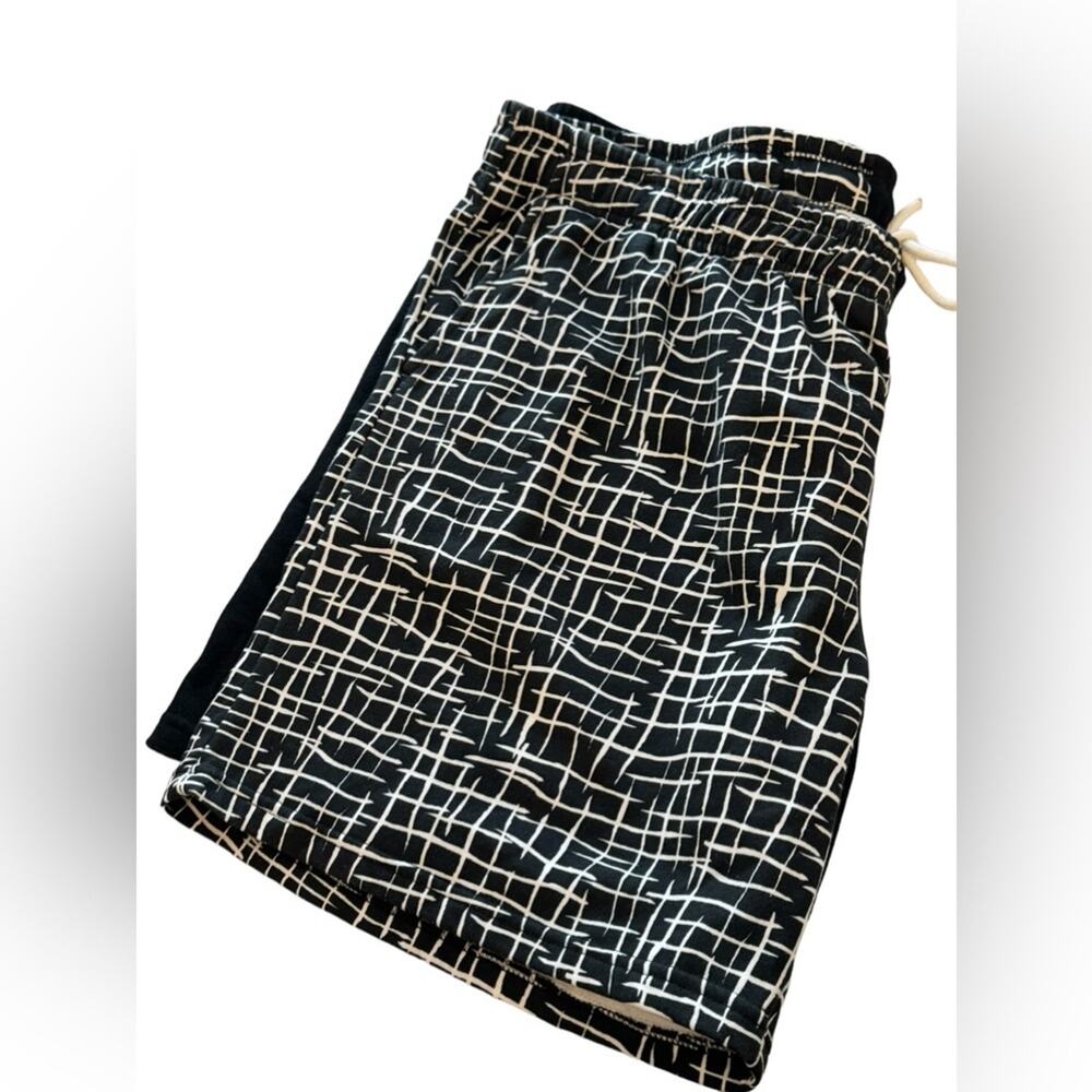 New ~ CRISTINA MARTINEZ Nordstrom ~ SPORTY Fleece Shorts Size 2XL - Picture 4 of 7